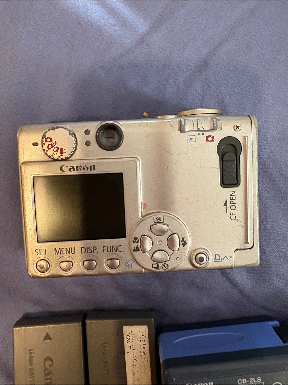 Canon Digital Camera  PowerShot S500 FOR PARTS ONLY - Picture 4 of 10